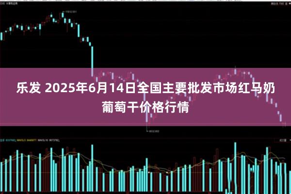 乐发 2025年6月14日全国主要批发市场红马奶葡萄干价格行情