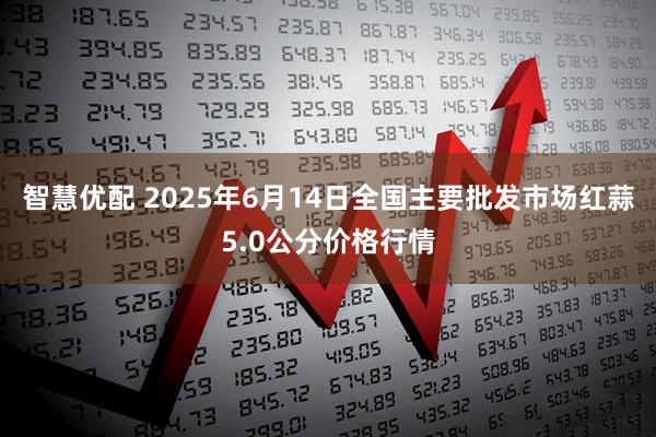 智慧优配 2025年6月14日全国主要批发市场红蒜5.0公分价格行情